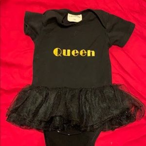 Adorable tutu onesie